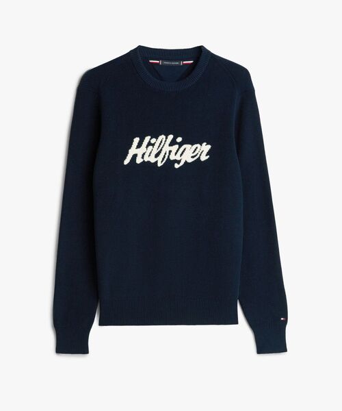TOMMY HILFIGER(トミーヒルフィガー)の「シーズナルグラフィックコットンクルーネックセーター(ニット/セーター・メンズ・マルチ/ホワイト・MEDIUM/SMALL/LARGE/X-LARGE)」の10枚目の写真