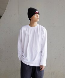 ソリッドベーシックロングスリーブホワイト