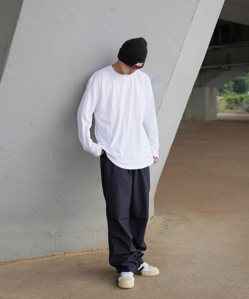 CREAM SODA LAB（クリームソーダラボ）の「ソリッドベーシックロングスリーブホワイト（Tシャツ/カットソー・メンズ・その他・LARGE/MEDIUM/X-LARGE/XX-LARGE）」の4枚目の写真