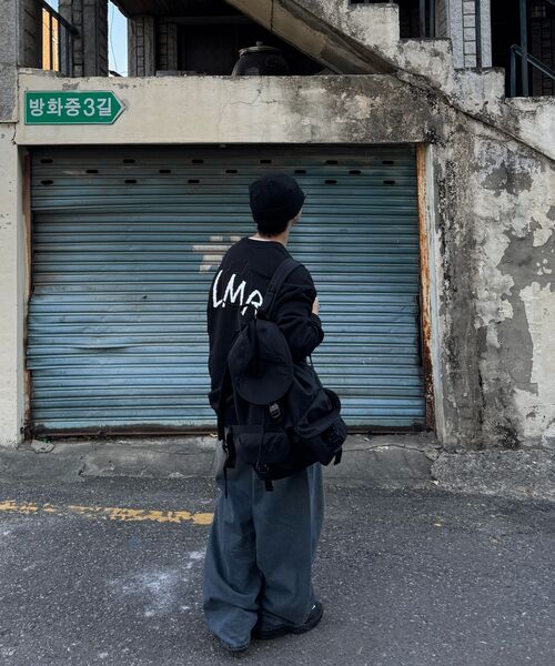 HAH ARCHIVE（ハーアーカイブ）の「[After Pray Edition] 2-Pocket Nylon Cargo Rucksack (Black)（バックパック/リュック・レディース・その他・FREE）」の18枚目の写真