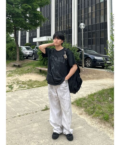 HAH ARCHIVE（ハーアーカイブ）の「[After Pray Edition] 2-Pocket Nylon Cargo Rucksack (Black)（バックパック/リュック・レディース・その他・FREE）」の13枚目の写真