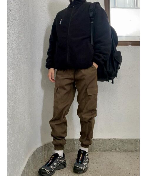 HAH ARCHIVE（ハーアーカイブ）の「[After Pray Edition] 2-Pocket Nylon Cargo Rucksack (Black)（バックパック/リュック・レディース・その他・FREE）」の9枚目の写真