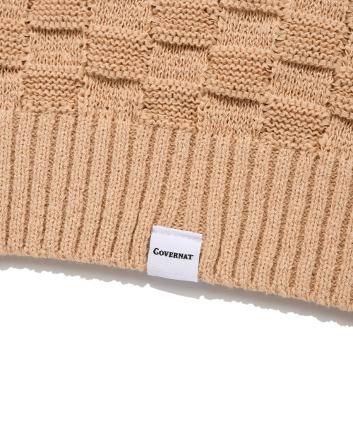 COVERNAT(カバーナット)の「ブロックテクスチャーカラーハーフニットサーモン(ニット/セーター・レディース・その他・SMALL/MEDIUM/LARGE/X-LARGE)」の5枚目の写真