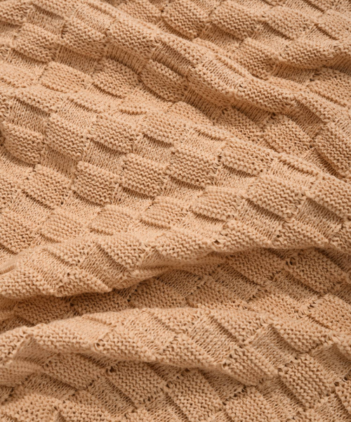 COVERNAT(カバーナット)の「ブロックテクスチャーカラーハーフニットサーモン(ニット/セーター・レディース・その他・SMALL/MEDIUM/LARGE/X-LARGE)」の6枚目の写真