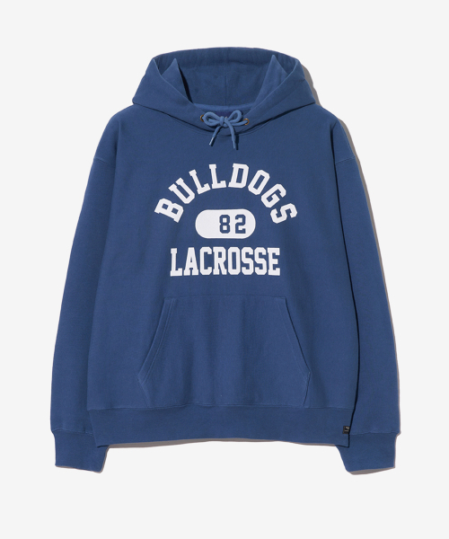 YALE(イェール)の「ヘビーウェイトラクロス82リバースウィーブフード_ブルー(パーカー・レディース・その他・SMALL/MEDIUM/LARGE/X-LARGE)」の1枚目の写真