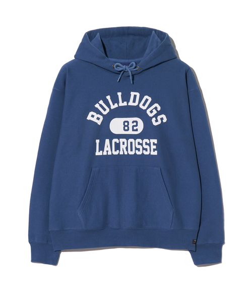 YALE(イェール)の「ヘビーウェイトラクロス82リバースウィーブフード_ブルー(パーカー・レディース・その他・SMALL/MEDIUM/LARGE/X-LARGE)」の2枚目の写真