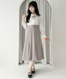 F i.n.t（フィント）の「レース切替ナロースカート/fint フィント（スカート）」