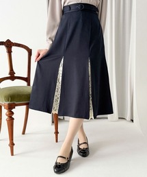 an another angelus | レース切替ナロースカート(スカート)