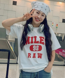MILES 98 RAW CREW [WHITE/RED]