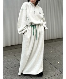 DISCUS（ディスカス）の「DISCUS FRENCHTERRY HALF ZIP OP（ワンピース）」