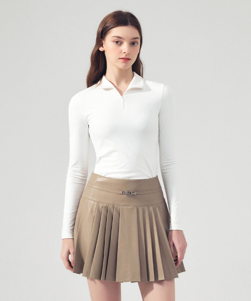 Slim Jipaka каране T-shirt белый