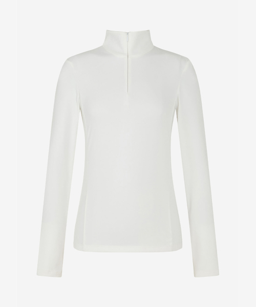 LORDLOAR(ロードロアル)の「スリムジッパーカラーネックTシャツホワイト(ポロシャツ・レディース・その他・MEDIUM/LARGE/SMALL)」の4枚目の写真