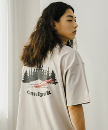 CAMEL WORK（キャメルワーク）の「カメルパーク 半袖Tシャツ（ベージュグレー）（Tシャツ/カットソー）」