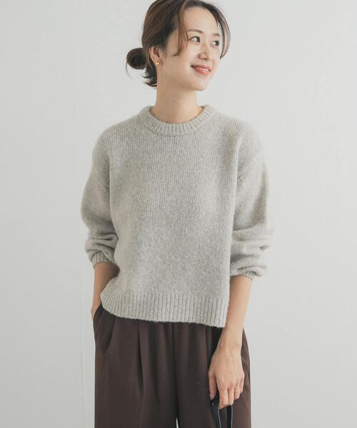アーバンリサーチ ニット グレー アーバンリサーチ ドアーズ URBAN RESEARCH DOORS Wフェイスボート