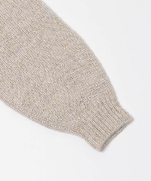 URBAN RESEARCH DOORS(アーバンリサーチドアーズ)の「ラメニットプルオーバー(ニット/セーター・レディース・ベージュ/ブルー/グレー・FREE)」の7枚目の写真