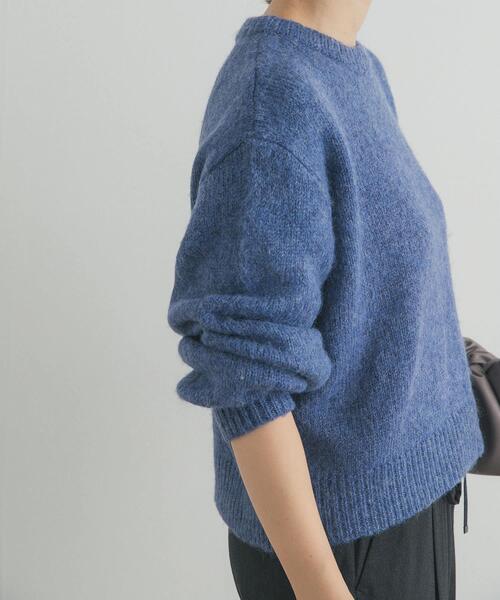 URBAN RESEARCH DOORS(アーバンリサーチドアーズ)の「ラメニットプルオーバー(ニット/セーター・レディース・ベージュ/ブルー/グレー・FREE)」の18枚目の写真