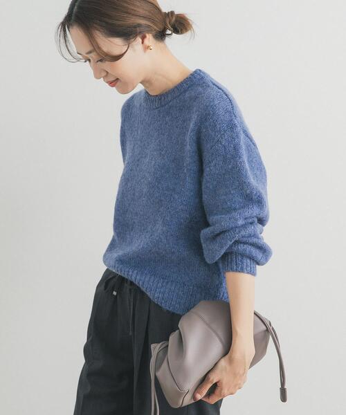 URBAN RESEARCH DOORS(アーバンリサーチドアーズ)の「ラメニットプルオーバー(ニット/セーター・レディース・ベージュ/ブルー/グレー・FREE)」の20枚目の写真