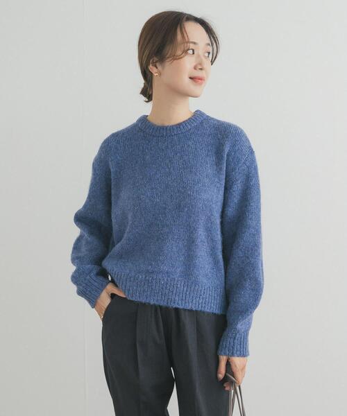 URBAN RESEARCH DOORS(アーバンリサーチドアーズ)の「ラメニットプルオーバー(ニット/セーター・レディース・ベージュ/ブルー/グレー・FREE)」の21枚目の写真