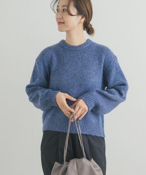 URBAN RESEARCH DOORS(アーバンリサーチドアーズ)の「ラメニットプルオーバー(ニット/セーター・レディース・ベージュ/ブルー/グレー・FREE)」の22枚目の写真