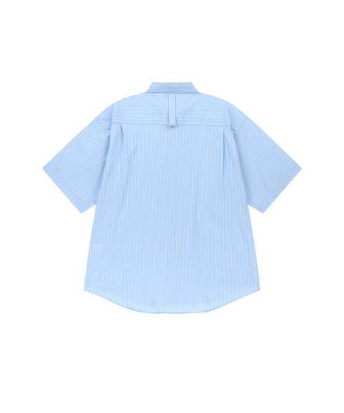 ENDOOR(エンドア)の「Stripe ring 1/2 shirt (blue stripe)(シャツ/ブラウス・メンズ・その他・1/2/3)」の4枚目の写真
