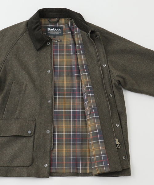 Barbour(バブアー)の「Barbour(バブアー) Modified Bedale Wool Jacket(その他アウター・メンズ・カーキ・X-LARGE/LARGE/MEDIUM)」の5枚目の写真