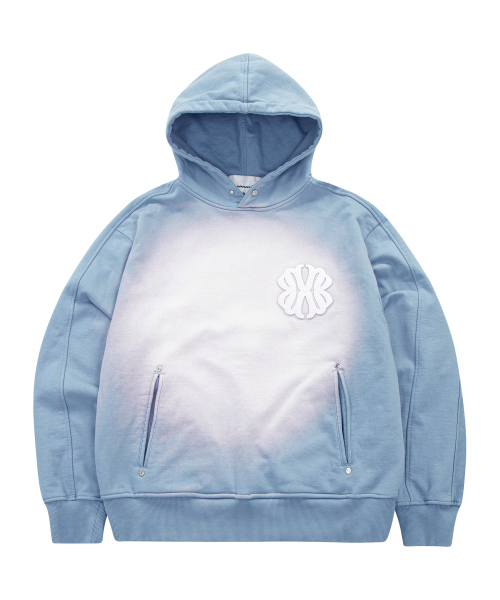 UNGIMMICK(アンジミック)の「WASHED HOODIE (MIDNIGHT BLUE)(パーカー・メンズ・その他・MEDIUM/LARGE)」の1枚目の写真