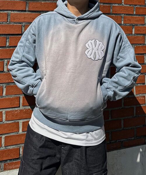 UNGIMMICK(アンジミック)の「WASHED HOODIE (MIDNIGHT BLUE)(パーカー・メンズ・その他・MEDIUM/LARGE)」の5枚目の写真