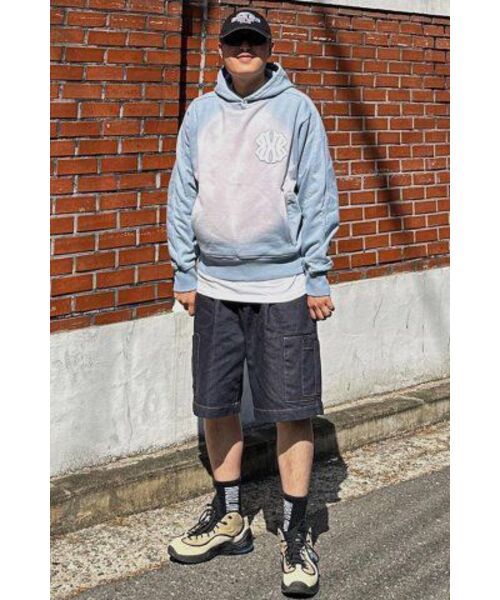 UNGIMMICK(アンジミック)の「WASHED HOODIE (MIDNIGHT BLUE)(パーカー・メンズ・その他・MEDIUM/LARGE)」の11枚目の写真