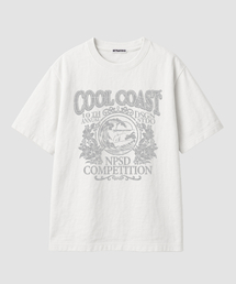 NP STUDIO（エヌピースタジオ）の「クールコストピグメントオーバーサイズTシャツホワイト（Tシャツ/カットソー）」