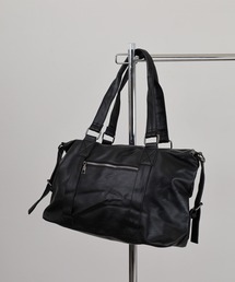 FUNALIVE（ファンアライブ）の「フェイクレザー　 大容量ボストンバッグ（ボストンバッグ・レディース）」