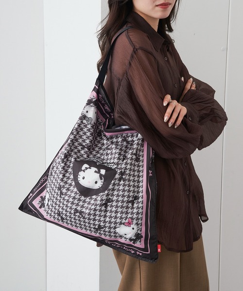 ROOTOTE(ルートート)の「【ROOTOTE】IP.TABLO50.ハローキティ-A 8470(トートバッグ・レディース・ブラック/レッド/ネイビー・FREE)」の2枚目の写真