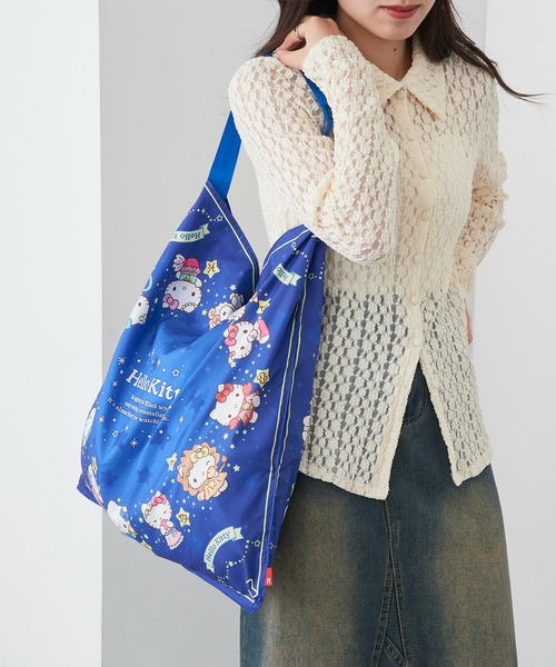 ROOTOTE(ルートート)の「【ROOTOTE】IP.TABLO50.ハローキティ-A 8470(トートバッグ・レディース・ブラック/レッド/ネイビー・FREE)」の6枚目の写真