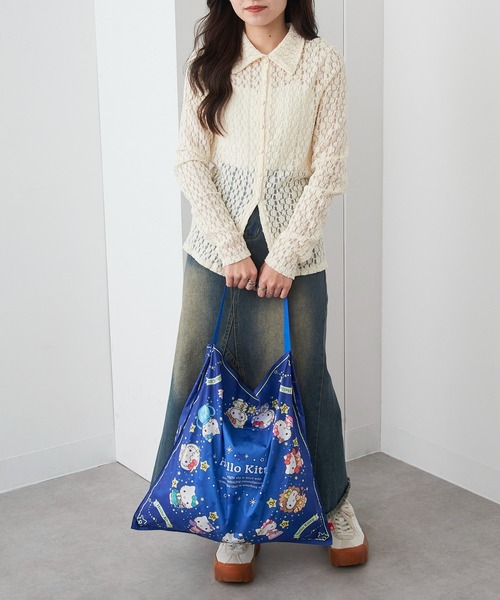 ROOTOTE(ルートート)の「【ROOTOTE】IP.TABLO50.ハローキティ-A 8470(トートバッグ・レディース・ブラック/レッド/ネイビー・FREE)」の9枚目の写真