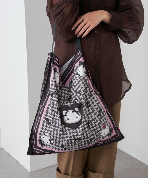 ROOTOTE(ルートート)の「【ROOTOTE】IP.TABLO50.ハローキティ-A 8470(トートバッグ・レディース・ブラック/レッド/ネイビー・FREE)」の12枚目の写真