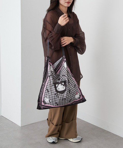 ROOTOTE(ルートート)の「【ROOTOTE】IP.TABLO50.ハローキティ-A 8470(トートバッグ・レディース・ブラック/レッド/ネイビー・FREE)」の15枚目の写真