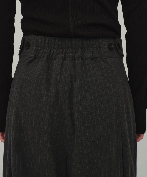 CITY TOKYO（シティトウキョウ）の「Striped Wide Pants/ストライプワイドパンツ（その他パンツ・レディース・ブラック/グレー・1/2/3）」の20枚目の写真
