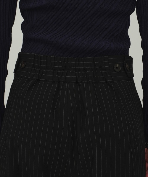 CITY TOKYO（シティトウキョウ）の「Striped Wide Pants/ストライプワイドパンツ（その他パンツ・レディース・ブラック/グレー・1/2/3）」の11枚目の写真