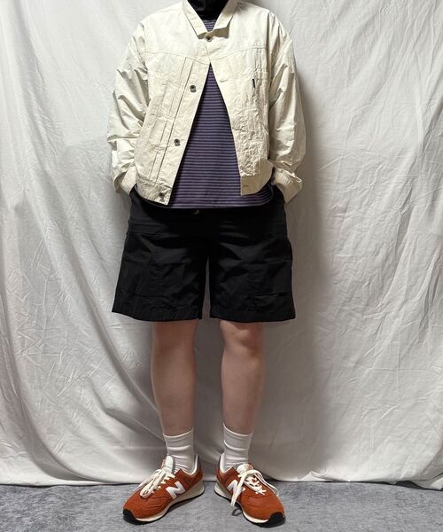 BALLUTE(バリュート)の「DUSTY STRIPE LONG SLEEVE (PURPLE)(Tシャツ/カットソー・メンズ・その他・SMALL/MEDIUM/LARGE)」の2枚目の写真
