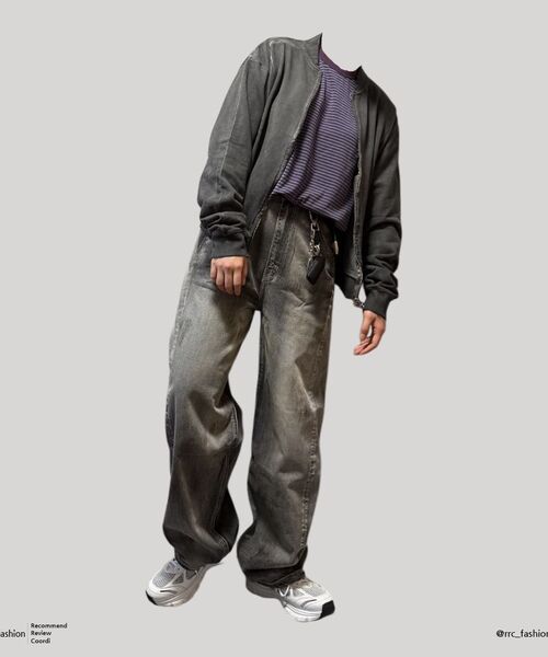 BALLUTE(バリュート)の「DUSTY STRIPE LONG SLEEVE (PURPLE)(Tシャツ/カットソー・メンズ・その他・SMALL/MEDIUM/LARGE)」の9枚目の写真