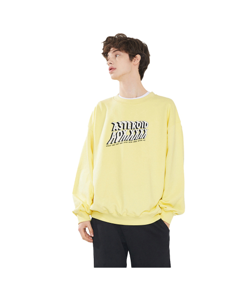 AOX(エーオーエックス)の「ASTEROID sweatshirt(Oversize fit) Yellow(スウェット・メンズ・その他・MEDIUM/LARGE)」の3枚目の写真