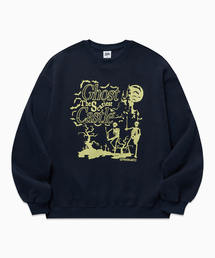 FREEMARIO（フリーマリオ）の「ゴーストキャッスル スウェットシャツ [ネイビー]（スウェット）」