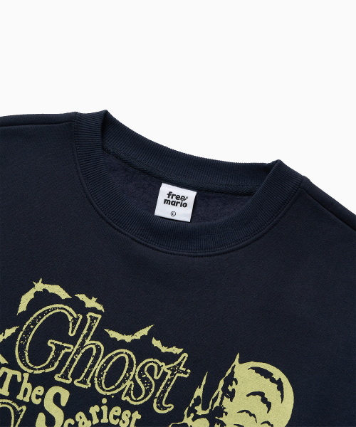 FREEMARIO（フリーマリオ）の「ゴーストキャッスル スウェットシャツ [ネイビー]（スウェット・レディース・その他・MEDIUM/LARGE）」の3枚目の写真