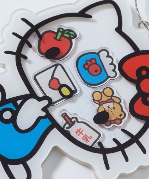 JEANASIS（ジーナシス）の「【ハローキティ】シャカシャカキーチャーム/632814（キーホルダー・レディース・その他1/その他4/その他5/その他3/その他2・FREE）」の10枚目の写真