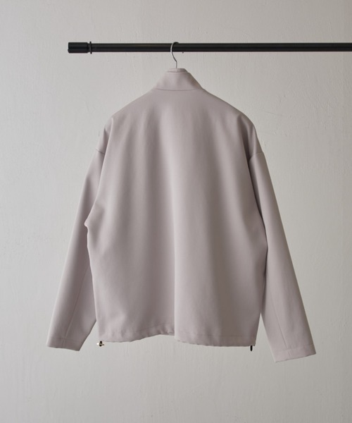 CULLNI（クルニ）の「【CULLNI for Lui's】ダブルカラースタンドブルゾン（ブルゾン・メンズ・ブラック/ライトグレー・1/2）」の7枚目の写真