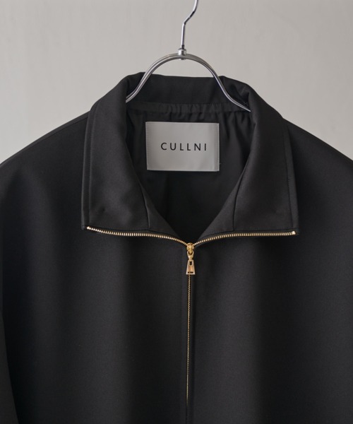 CULLNI（クルニ）の「【CULLNI for Lui's】ダブルカラースタンドブルゾン（ブルゾン・メンズ・ブラック/ライトグレー・1/2）」の11枚目の写真
