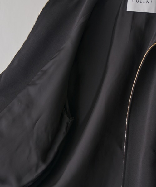 CULLNI（クルニ）の「【CULLNI for Lui's】ダブルカラースタンドブルゾン（ブルゾン・メンズ・ブラック/ライトグレー・1/2）」の16枚目の写真