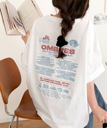 Java（ジャバ）の「《JaVaジャバコラボ》お洒落見え抜群。大人カジュアルなゆったり半袖T。バック刺繍ビッグTEE(半袖)（Tシャツ/カットソー）」