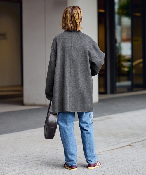 FRAMeWORK（フレームワーク）の「≪追加≫ハミルトンリバーテーラードコート 5（その他アウター・レディース・チャコールグレー/ブラック/ベージュ・36/38）」の18枚目の写真