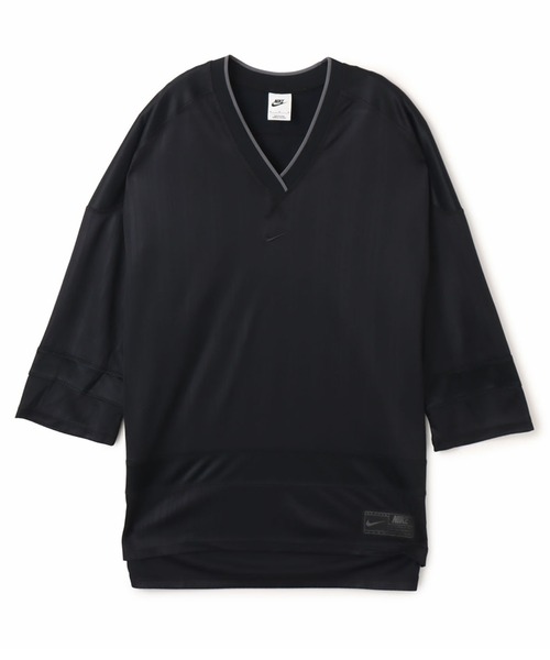 NIKE(ナイキ)の「NIKE AS W NSW JERSEY TUNIC MOD / ナイキ ウィメンズ NSW ジャージー チュニック モッド 【SP】(ジャージ・レディース・ブラック/グリーン・S/L/M)」の16枚目の写真