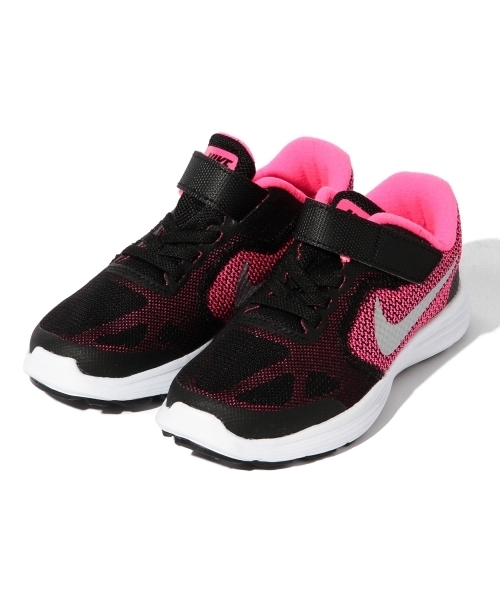 こども ビームス(コドモビームス)の「NIKE / 16S レボリューション3 PSV (16.5~22cm)(スニーカー・キッズ・ブルー/ブラック系その他/ライトブルー/レッド系その他・21/17/19/21.5/18/16.5/18.5/19.5/17.5/20.5/20/22)」の8枚目の写真
